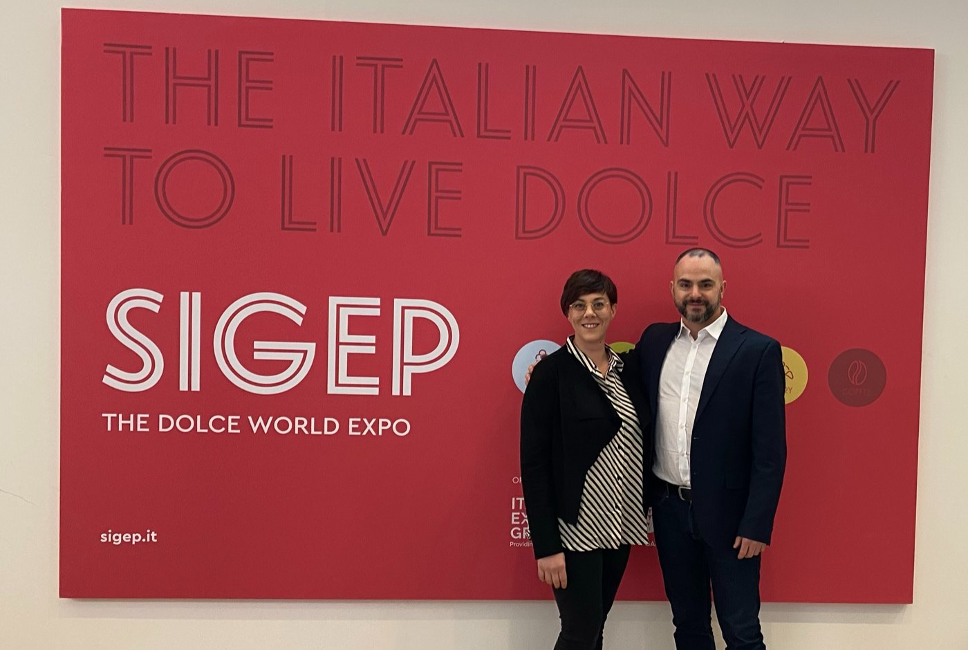 Chiara e Francesco al SIGEP, il salone internazionale del dolce e del caffè